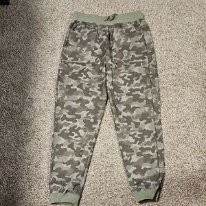 Wonder Nation Green Camouflage Joggers